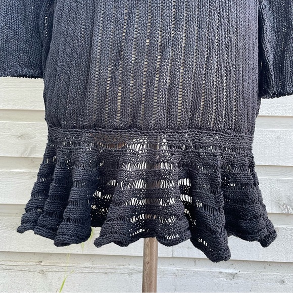 Women’s Knit Black Cardigan - Picture 5 of 6
